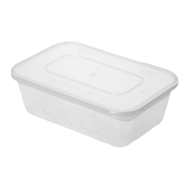 Carta 500ml – Clear Container with Lid – 1x250pcs