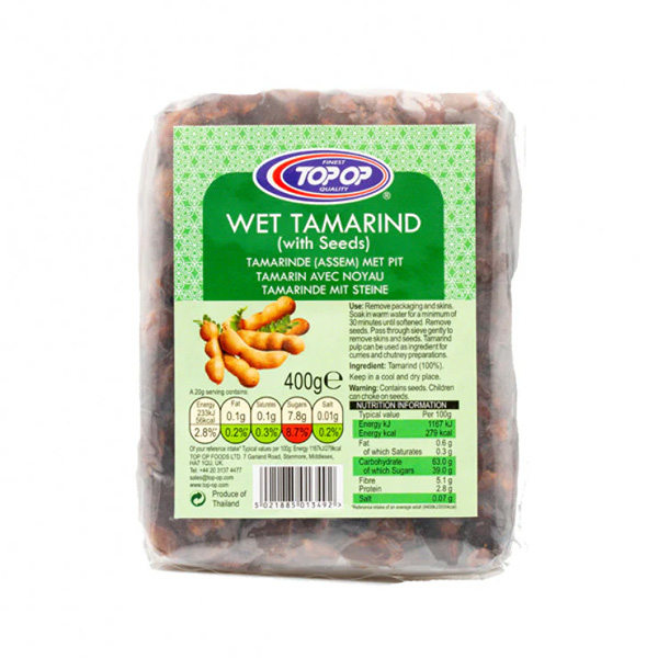 TOP-OP TAMARIND WET WITH SEEDS 24x400g