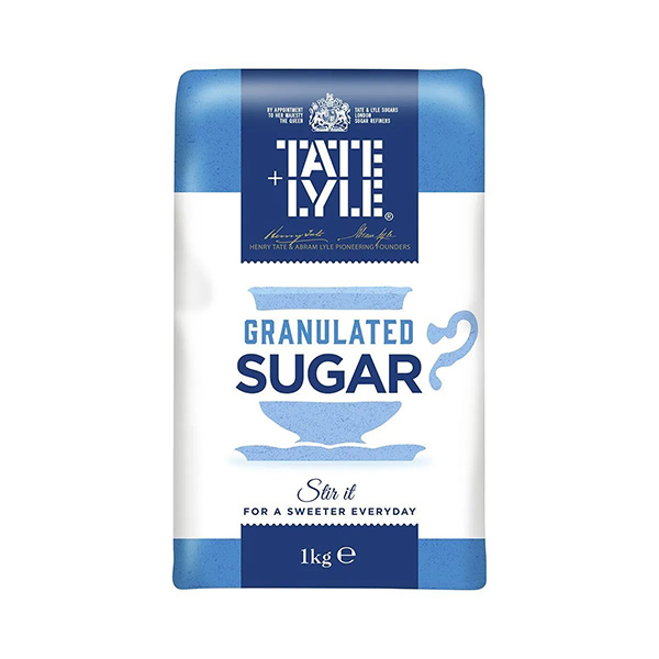 Tate and Lyle Granulated White Sugar - 15x1kg
