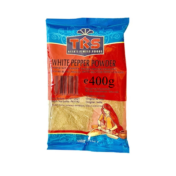 TRS White Pepper Powder 10 x 400g