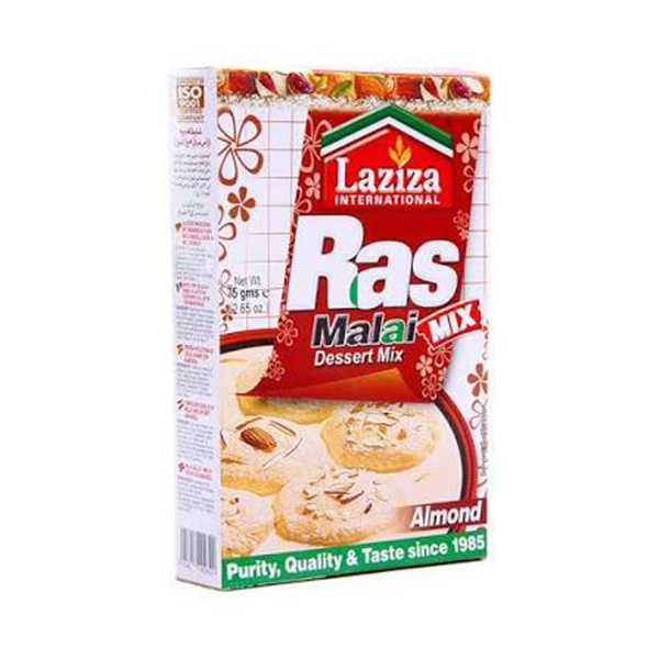 Laziza Rasmalai Mix Almond 75gms x 12