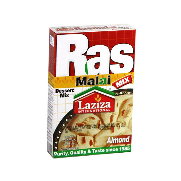 Laziza Rasmalai Mix Saffron 75gms x 12