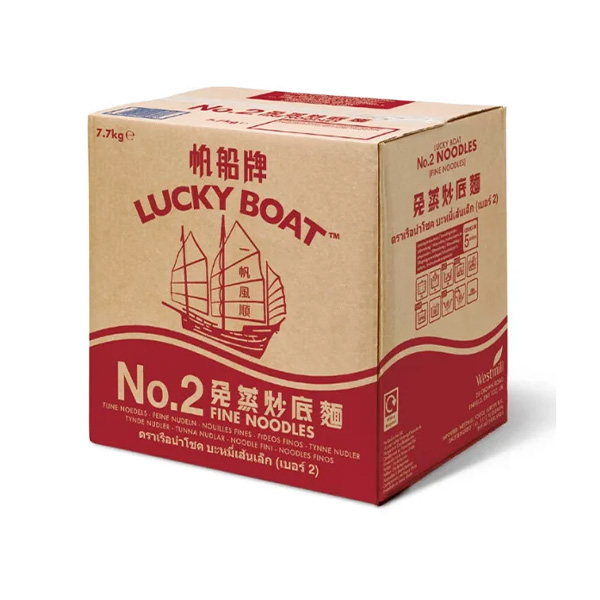 Lucky Boat No.2 Fine Noodles 7.7kg