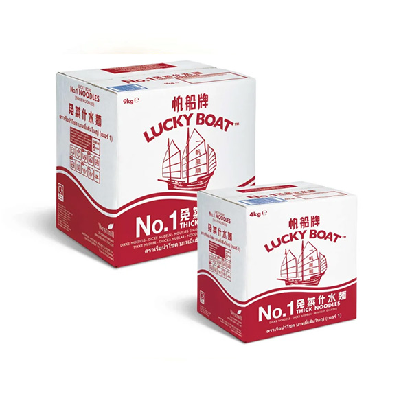 Lucky Boat No.1 Thick Noodles 4kg
