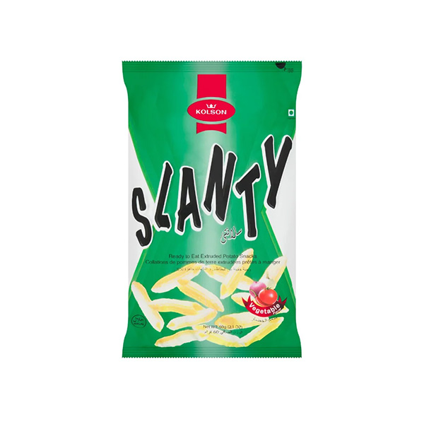 Kolson Vegetable Slanty (Family Pack) - 60g x 24pcs