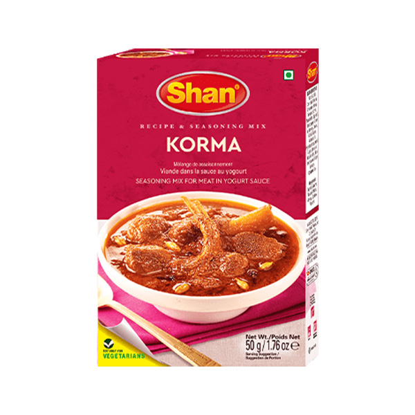 Shan Masala Korma Curry - 12 x 50gm