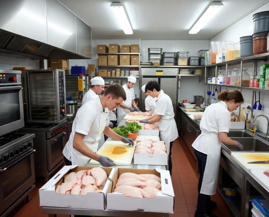 Optimising Kitchen Workflow for Large-Scale Fresh Chicken Orders