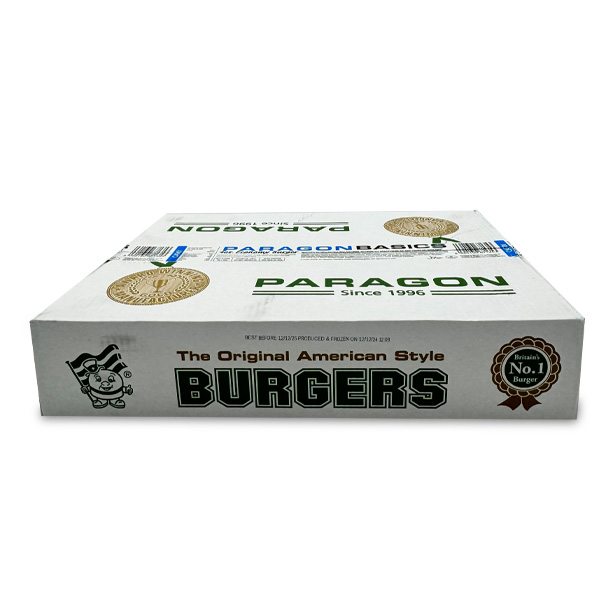 4oz-Q/P-Paragon-Blue-Tape-Burger-(Basic)-48pcs
