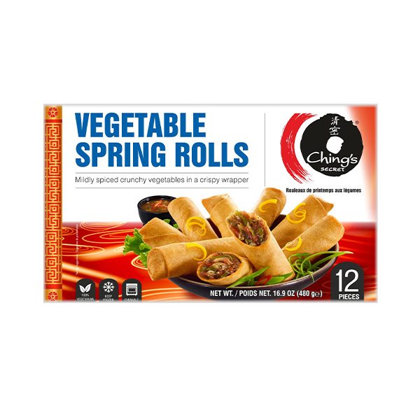 Chings Veg Spring Roll - 12 x 480g