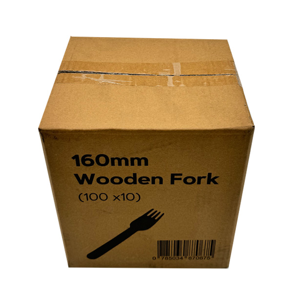 Wooden-Forks-(160mm)-10pktsx100pcs