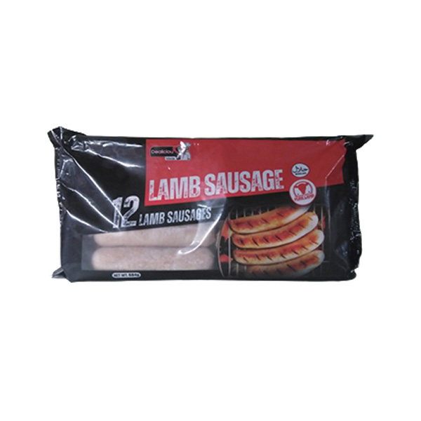 Dealicious Lamb Sausage - 10pkt x 12pcs