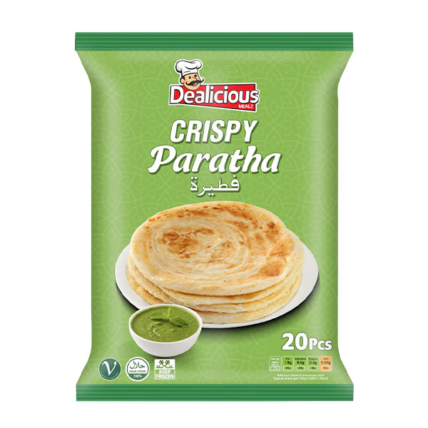 Dealicious Mealz Crispy Paratha - 6pkt x 20pcs