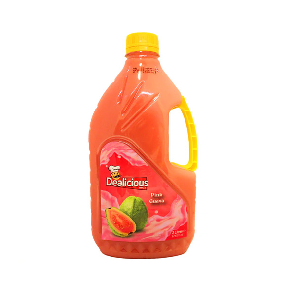 Dealicious Pink Guava Juice - 6 x 2ltr