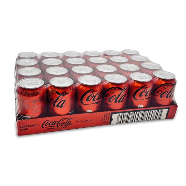 Coke-Zero-Cans (GB)-24x330ml
