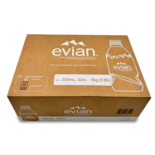 Evian-Water-Bottles-(Small)-(Still)-24x33cl