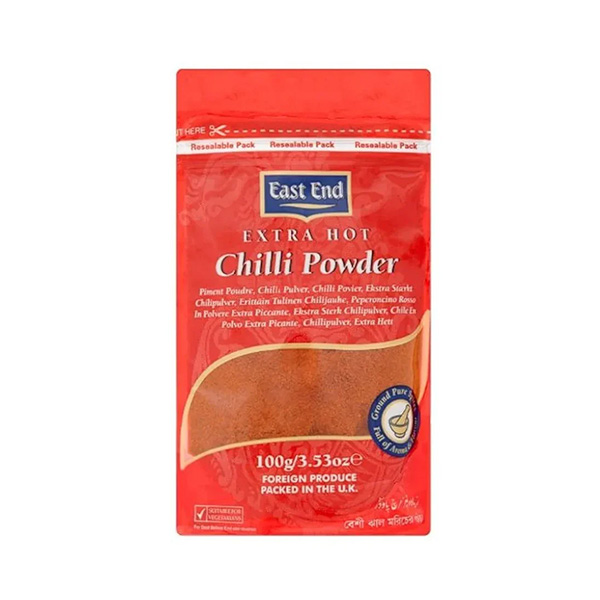 E.E. CHILLI POWDER EXTRA HOT - 20x100g
