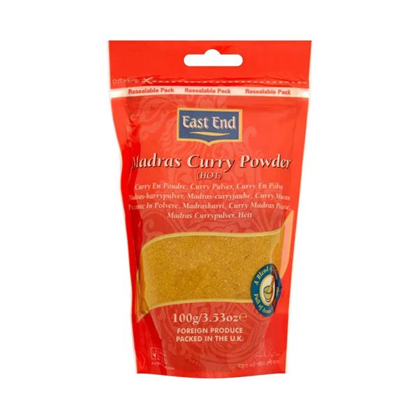 E.E. CURRY POWDER HOT - 20x100g