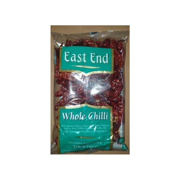 E.E. RED CHILLI WHOLE LONG - 6x200g