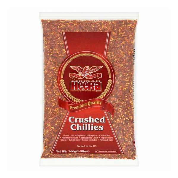 HEERA CRUSHED CHILLI (10/100) - 6X700G
