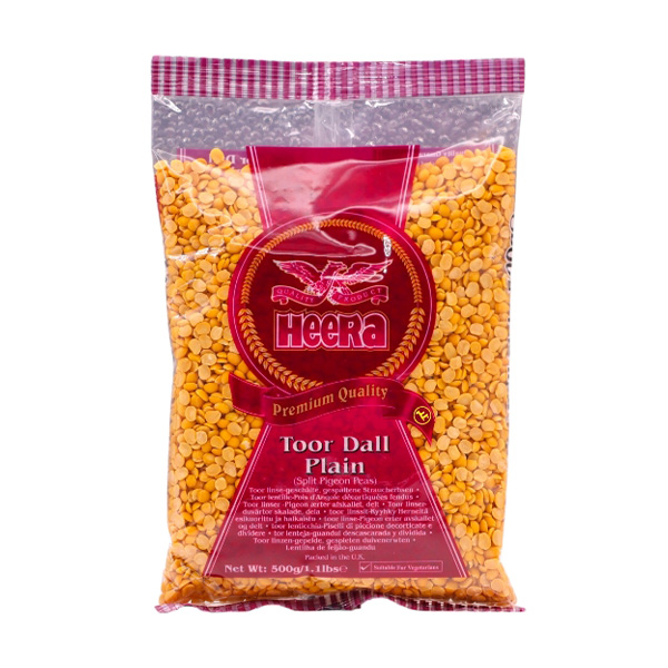 HEERA TOOR DAL PLAIN - 20x500gm