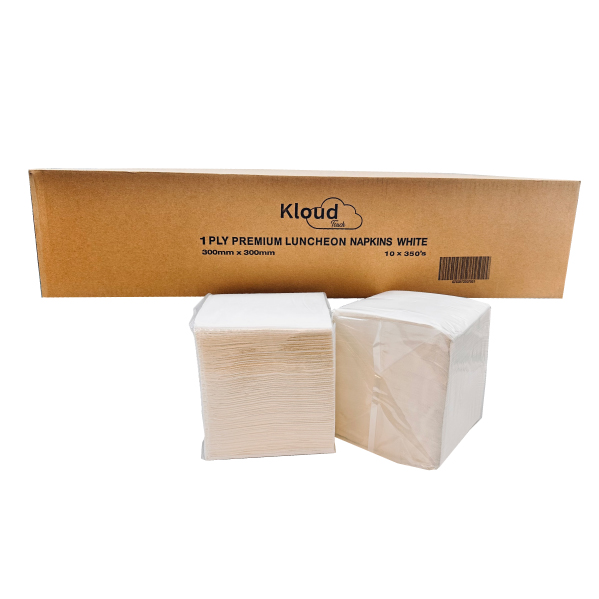 Kloud-Touch-1ply-Luncheon-Napkin-(30x30)-350pcsx10pkts