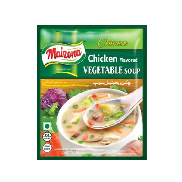 Maizona Vegetable Soup - 12 x 50g