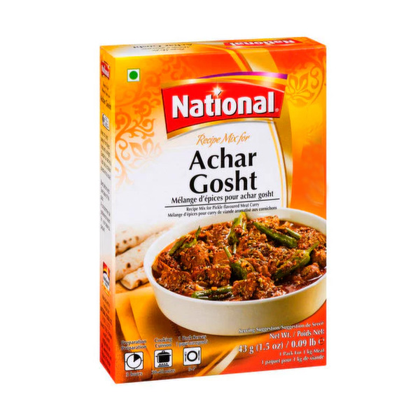 NATIONAL ACHAR GOSHT 43G X 12PCS