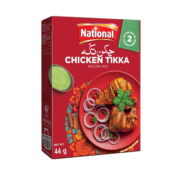 NATIONAL CHICKEN TIKKA MASALA 44G X 12PCS