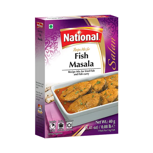 NATIONAL FISH MASALA 40G X 12PCS