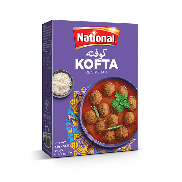 NATIONAL KOFTA MASALA 43G X 12PCS