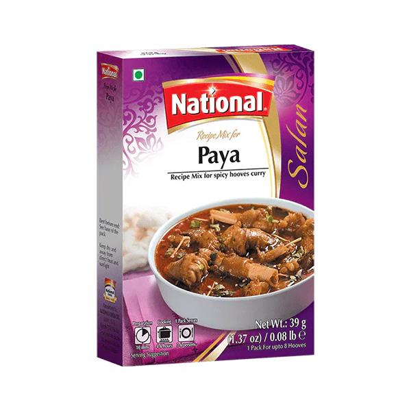 NATIONAL PAYA MASALA 39G X 12PCS