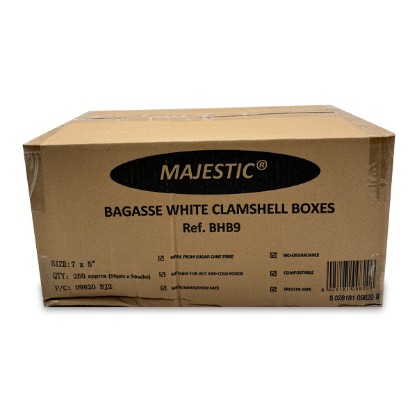 Bagasse-White-Clamshell-Boxes-NO-6-(450ml)-x-500