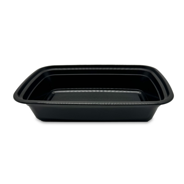 Carta-Black-Rectangular-Container-with-Lid-(24oz)-150pcs