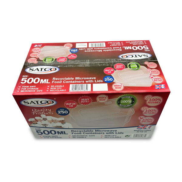 Satco Plastic-Container-&-Lids-(500ml)-250pcs