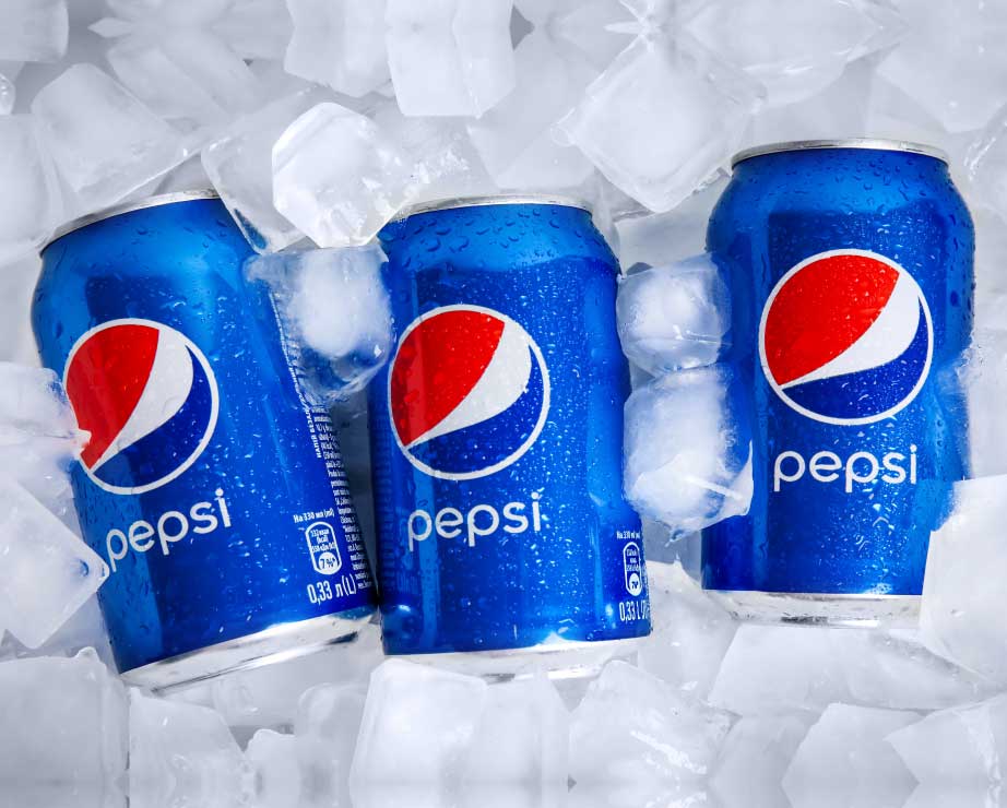 Refreshment with an Edge: Imported Pepsi Cans