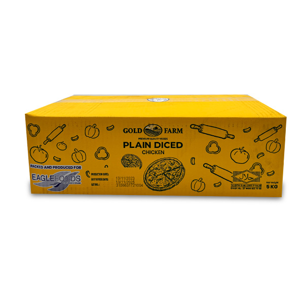 Gold-Farm-12mm-Diced-Plain-Chicken-(5X1KG)