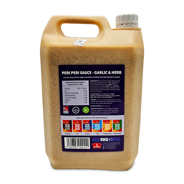 Blazing-Garlic-&-Herbs-Peri-Peri-Sauce-(5L)-4-Bottles