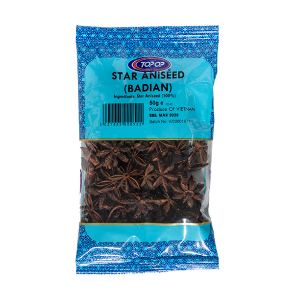TOP-OP BADIAN (STAR ANISE) 15x50g
