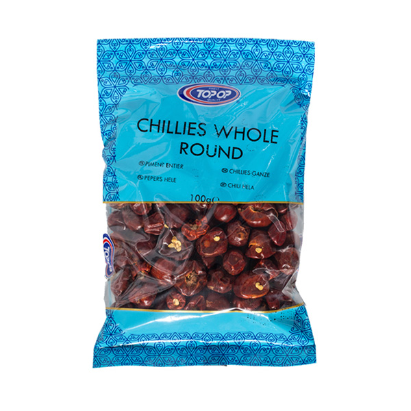 TOP-OP CHILLIES WHOLE ROUND 20x100g