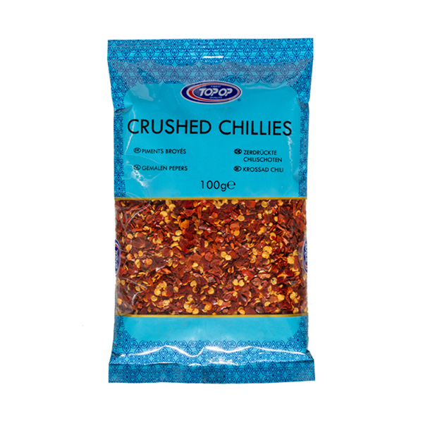 TOP-OP CRUSHED CHILLI (CHILLI FLAKES) 15x100g