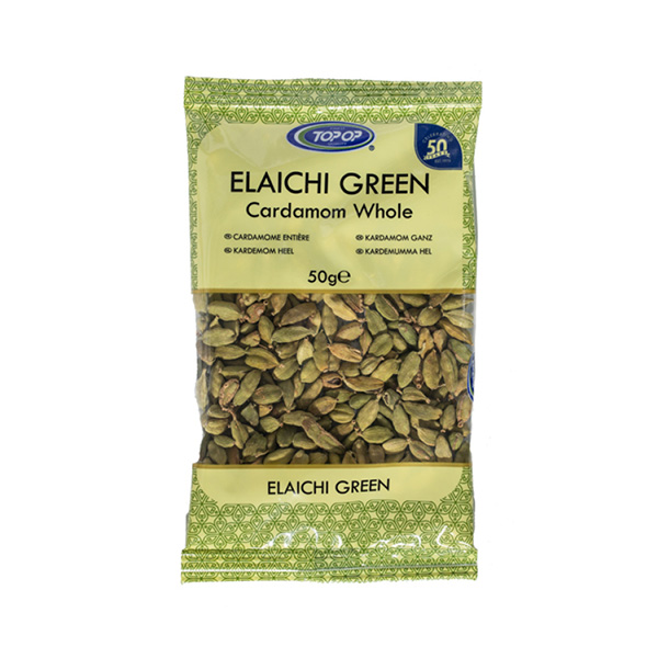 TOP-OP ELAICHI GREEN (CARDAMOM) 20x50g