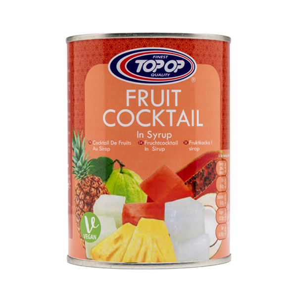 TOP-OP FRUIT COCKTAIL IN SYRUP 6x565g