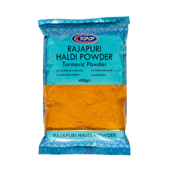 TOP-OP HALDI POWDER RAJAPURI (TURMERIC) 10x400g