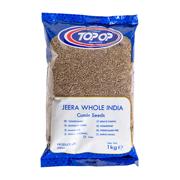 TOP-OP JEERA WHOLE (CUMIN SEEDS) 6x1kg